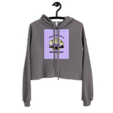 The Future Is Non-Binary Crop Hoodie